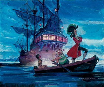 Tiger Lily And Hook cartoon for kids Oil Paintings